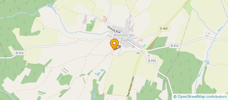 localisation de l'entreprise MONSIEUR LOIC DOUDEY à POINSON-LES-FAYL