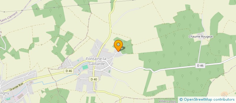 localisation de l'entreprise MONSIEUR LOIC DRAN  FONTAINE-LA-GAILLARDE