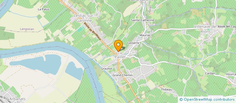 localisation de l'entreprise MONSIEUR LOIC DUBOIS  PAILLET