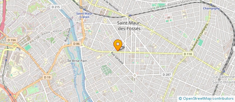 localisation de l'entreprise MONSIEUR LOIC DUCLOS à SAINT-MAUR-DES-FOSSES