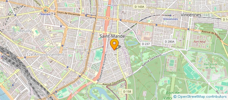 localisation de l'entreprise MONSIEUR LOIC DUMAS à SAINT-MANDE