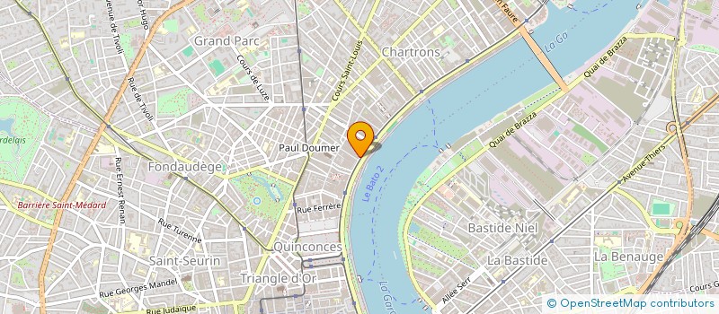 localisation de l'entreprise MONSIEUR LOIC DUPAS  BORDEAUX