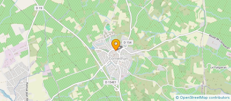 localisation de l'entreprise MONSIEUR LOIC DUPLESSIS  CORNEILHAN