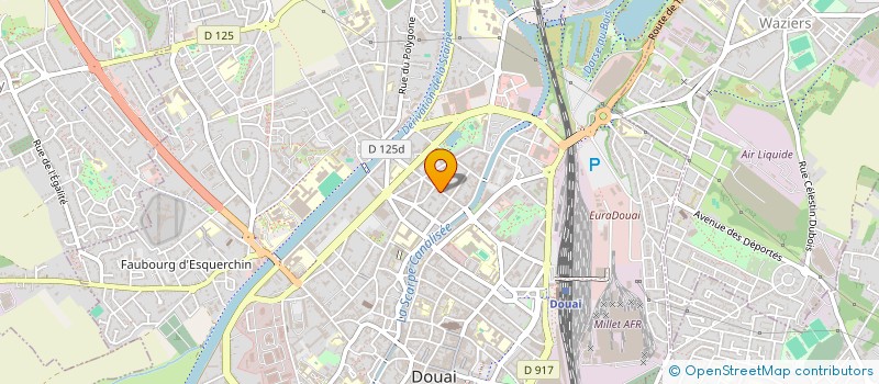 localisation de l'entreprise MONSIEUR LOIC DUPUIS  DOUAI