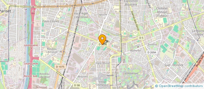 localisation de l'entreprise MONSIEUR LOIC DUQUENNOY à GRENOBLE