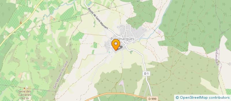 localisation de l'entreprise MONSIEUR LOIC DURAND  PARIGNARGUES