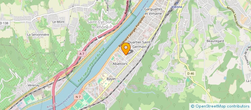 localisation de l'entreprise MONSIEUR LOIC DUVAL à VIENNE