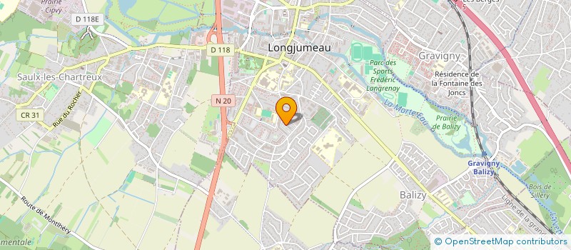 localisation de l'entreprise MONSIEUR LOIC ELICE à LONGJUMEAU