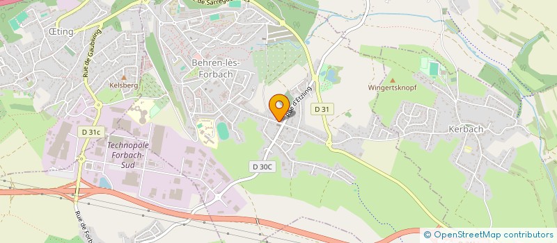 localisation de l'entreprise MONSIEUR LOIC ENGELBREIT  BEHREN-LES-FORBACH