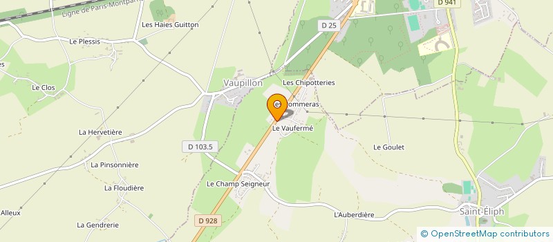 localisation de l'entreprise MONSIEUR LOIC EON à SAINT-ELIPH