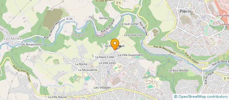 localisation de l'entreprise MONSIEUR LOIC EPIVENT à SAINT-BRIEUC