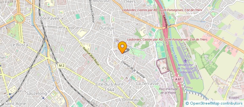 localisation de l'entreprise MONSIEUR LOIC ESCARNOT à TOULOUSE
