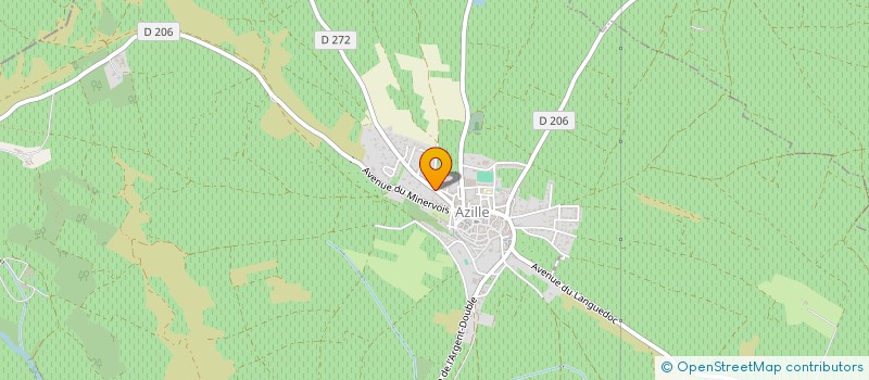 localisation de l'entreprise MONSIEUR LOIC ESPARDEILLA  CASTELNAU-D'AUDE