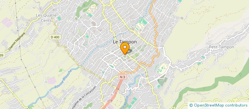 localisation de l'entreprise MONSIEUR LOIC ESPARON  LE TAMPON