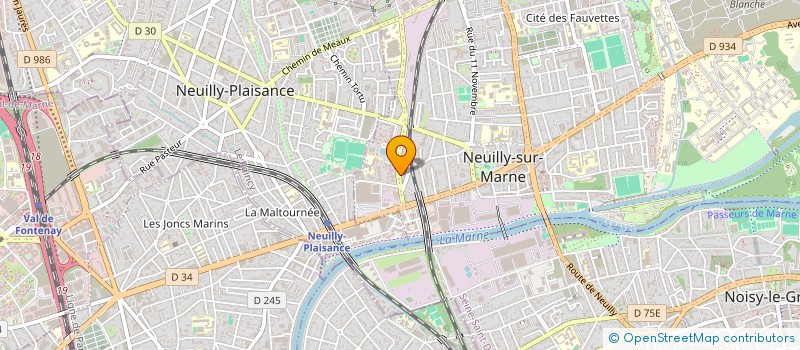localisation de l'entreprise MONSIEUR LOIC ESPINOSA à NEUILLY-SUR-MARNE