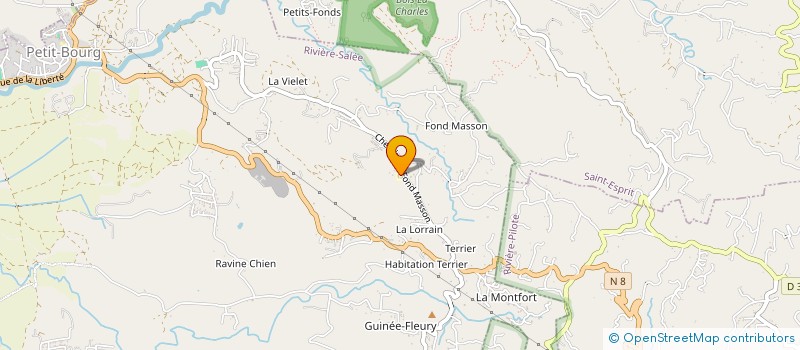 localisation de l'entreprise MONSIEUR LOIC EVRAY à RIVIERE-SALEE