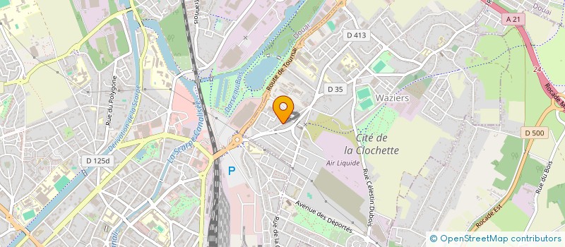 localisation de l'entreprise MONSIEUR LOIC FACON à WAZIERS