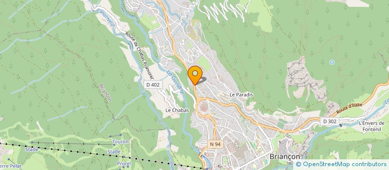 localisation de l'entreprise MONSIEUR LOIC FAES  BRIANCON