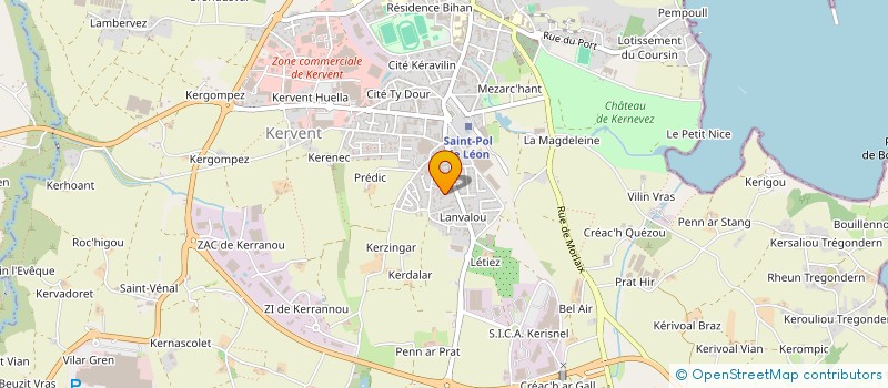 localisation de l'entreprise MONSIEUR LOIC FAGOT à LE TIGNET