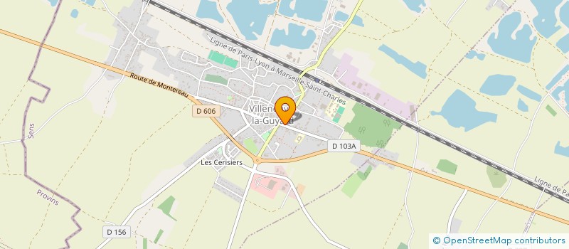 localisation de l'entreprise MONSIEUR LOIC FALCK  VILLENEUVE-LA-GUYARD