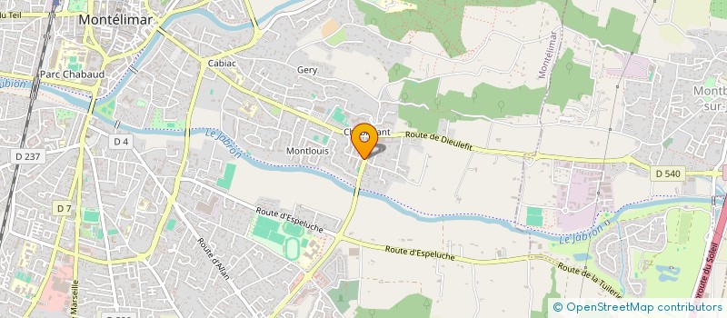 localisation de l'entreprise MONSIEUR LOIC FALCOZ  MONTELIMAR