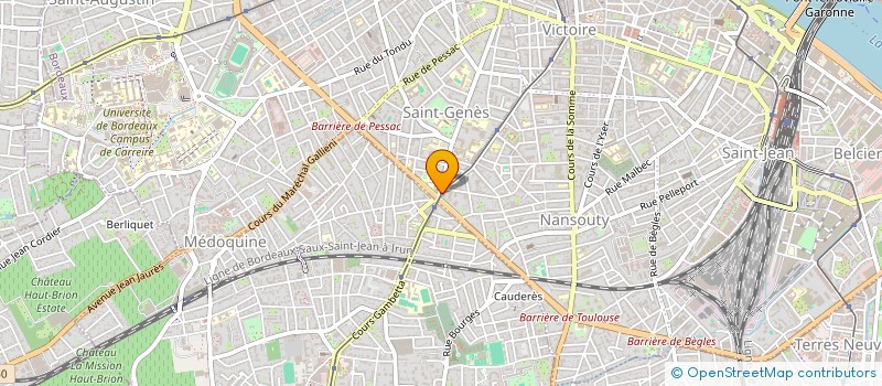 localisation de l'entreprise MONSIEUR LOIC FARGUES  BORDEAUX