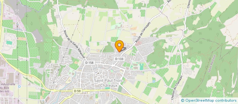 localisation de l'entreprise MONSIEUR LOIC FARON  SAINT-PAUL-TROIS-CHATEAUX