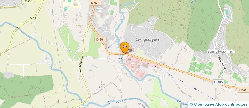 localisation de l'entreprise MONSIEUR LOIC FAURE  SAINT-MAXIMIN