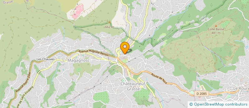 localisation de l'entreprise MONSIEUR LOIC FAVRE à CHATEAUNEUF-GRASSE