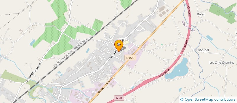 localisation de l'entreprise MONSIEUR LOIC FAY à MONTAUBAN