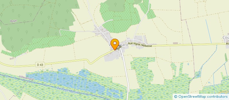 localisation de l'entreprise MONSIEUR LOIC FERAT  VILLEVENARD