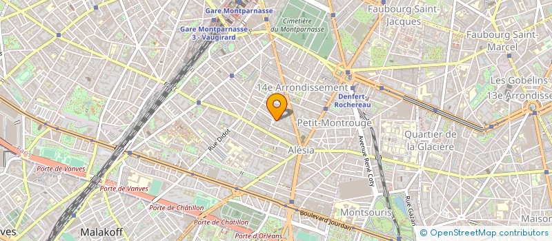 localisation de l'entreprise MONSIEUR LOIC FERTON  PARIS