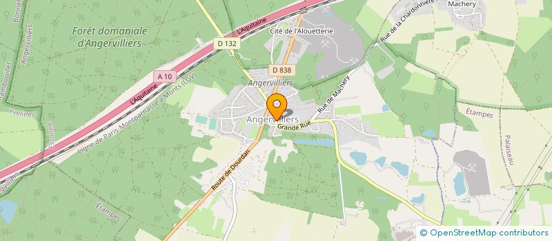 localisation de l'entreprise MONSIEUR LOIC FIDALGO à ANGERVILLIERS