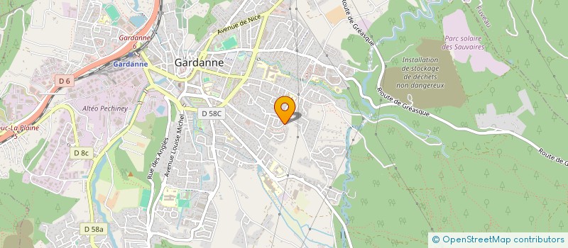 localisation de l'entreprise MONSIEUR LOIC FILIBERT à GARDANNE