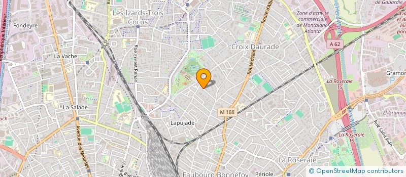 localisation de l'entreprise MONSIEUR LOIC FILLOT  MIREPOIX-SUR-TARN