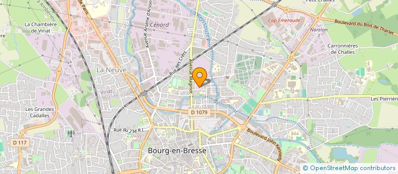localisation de l'entreprise MONSIEUR LOIC FLAMAND à BOURG-EN-BRESSE