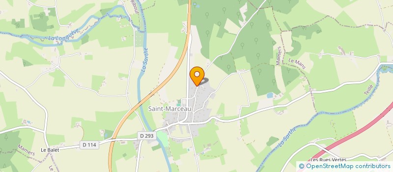 localisation de l'entreprise MONSIEUR LOIC FLOREZ  SAINT-MARCEAU