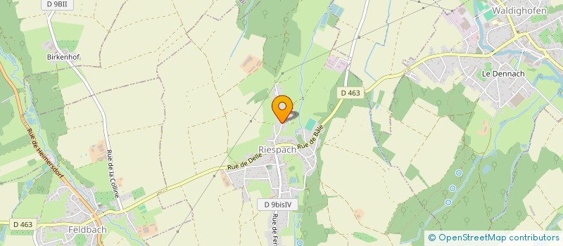 localisation de l'entreprise MONSIEUR LOIC FLOUREST  RIESPACH