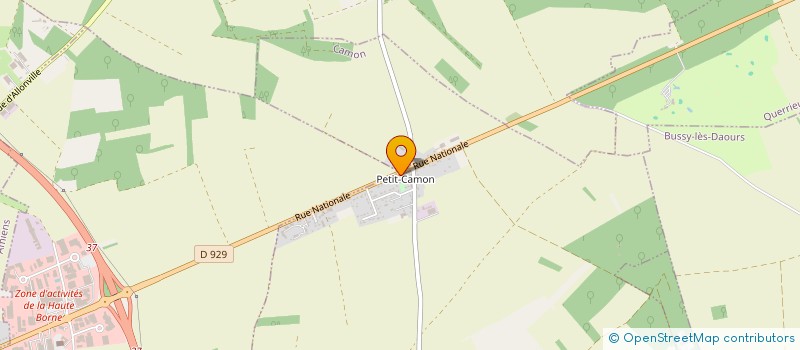 localisation de l'entreprise MONSIEUR LOIC FOLLEAT  CAMON