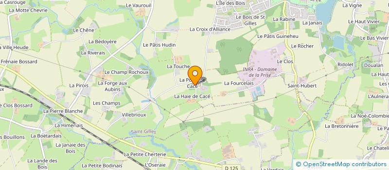 localisation de l'entreprise MONSIEUR LOIC FONTAINE à SAINT-GILLES