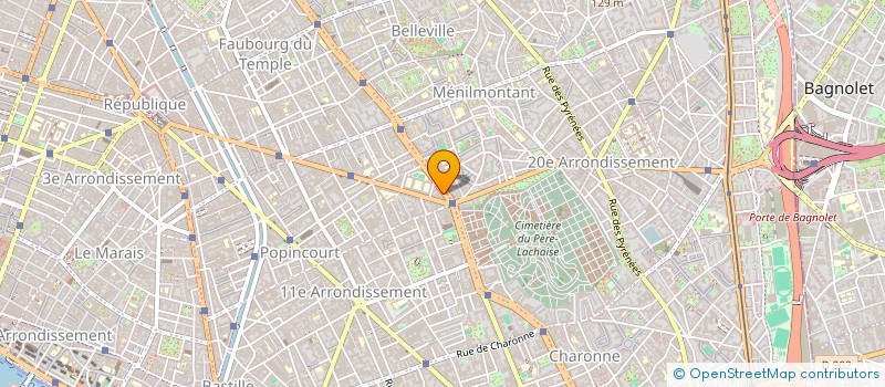 localisation de l'entreprise MONSIEUR LOIC FONTANEL  PARIS