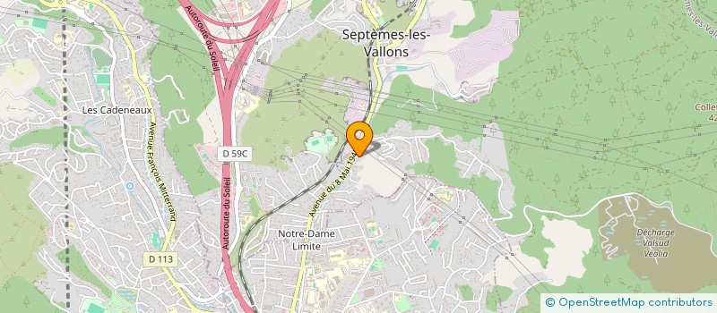 localisation de l'entreprise MONSIEUR LOIC FONVIEILLE à SEPTEMES-LES-VALLONS