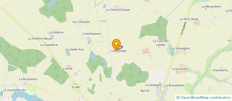 localisation de l'entreprise MONSIEUR LOIC FORESTIER à MONTREVAULT-SUR-EVRE