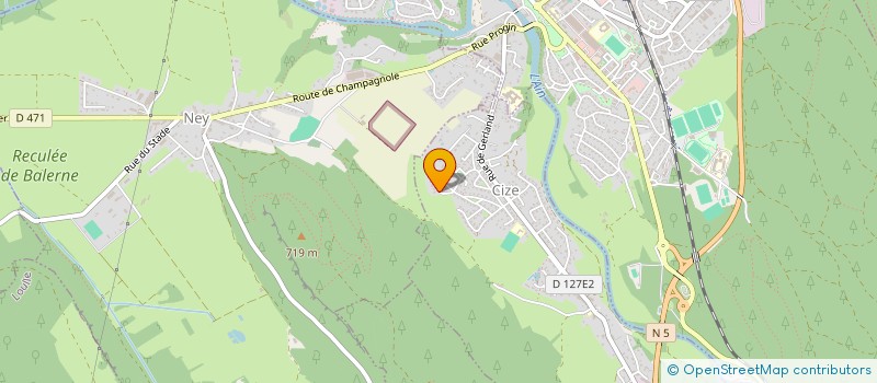 localisation de l'entreprise MONSIEUR LOIC FOURNIER  CIZE