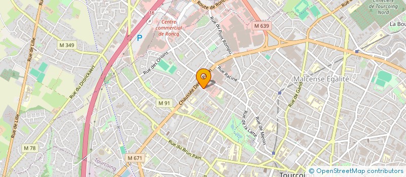 localisation de l'entreprise MONSIEUR LOIC FRANCK JOSEPH VERCAUTEREN  TOURCOING