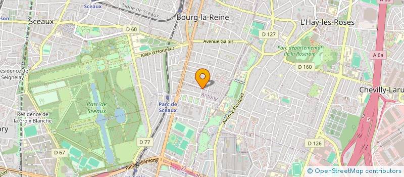 localisation de l'entreprise MONSIEUR LOIC FRANCOIS DANIEL à BOURG-LA-REINE