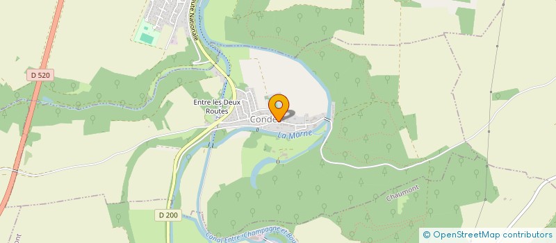 localisation de l'entreprise MONSIEUR LOIC FRANZ  CONDES