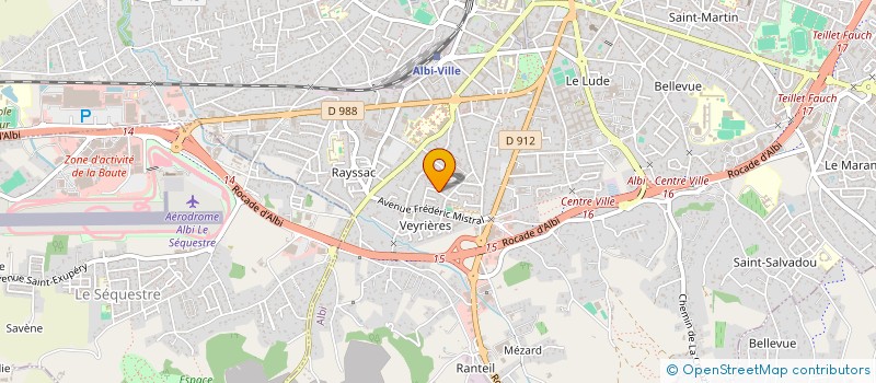 localisation de l'entreprise MONSIEUR LOIC FRAYSSE à ALBI