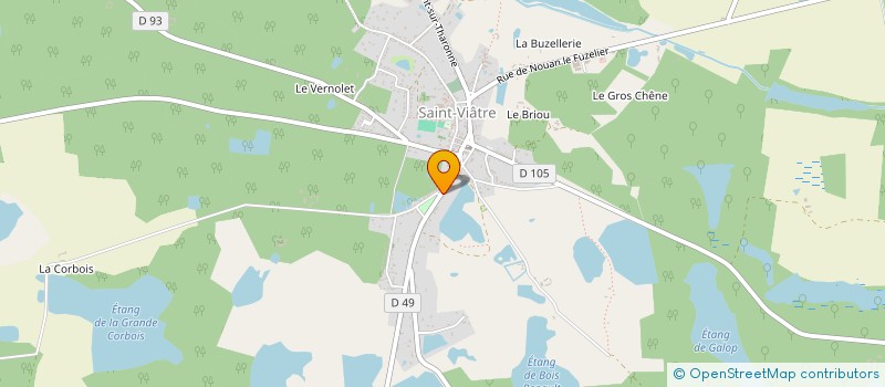 localisation de l'entreprise MONSIEUR LOIC FRESNAY  SAINT-VIATRE