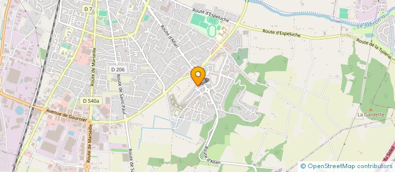 localisation de l'entreprise MONSIEUR LOIC FROGET à MONTELIMAR